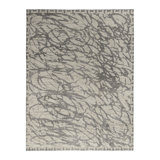 Distressed Homage Hand Knotted Wool Geometric Area Rug