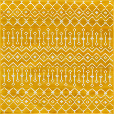 Tapis contemporain Aemtenan couleur moka