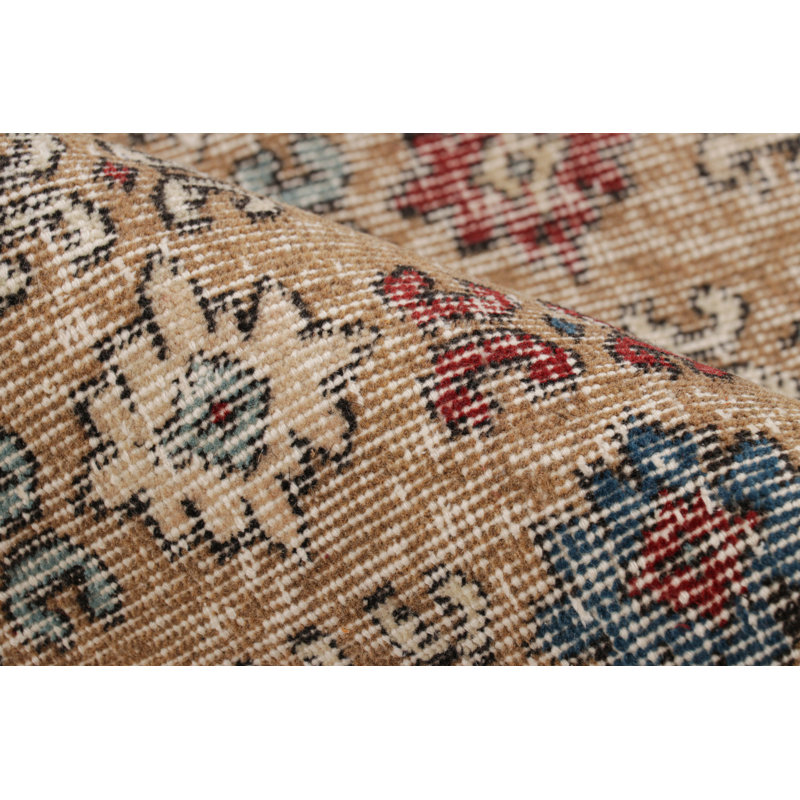 One-of-a-Kind 2'6 X6' Hand Knotted Area Rug
