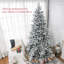 Arbre de Noël artificiel enneigé 8 pi