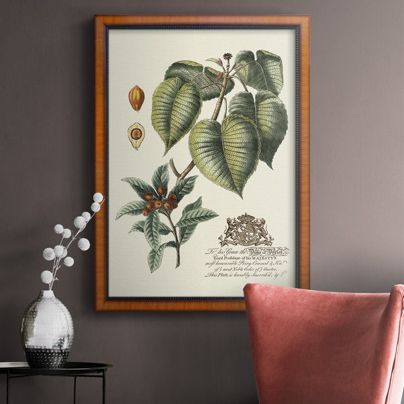 " Imperial Foliage III ", 20" H x 16" W x 2.5" D