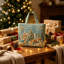 Sac fourre-tout imprimé de Noël, sac à bandoulière décoré pour les fêtes-260173390