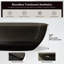 Baignoire de trempage autoportante en résine avec drain escamotable 59 po. X 29 po. MonBlari-132280827-132280830