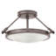 Collier Semi-Flush Mount Ceiling Light - Heritage Brass-24611119-122266309-24611120