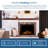 Fireplug Pro 24 Inch Smart Electric Fireplace Insert with Fire Crackle Sound-109237489
