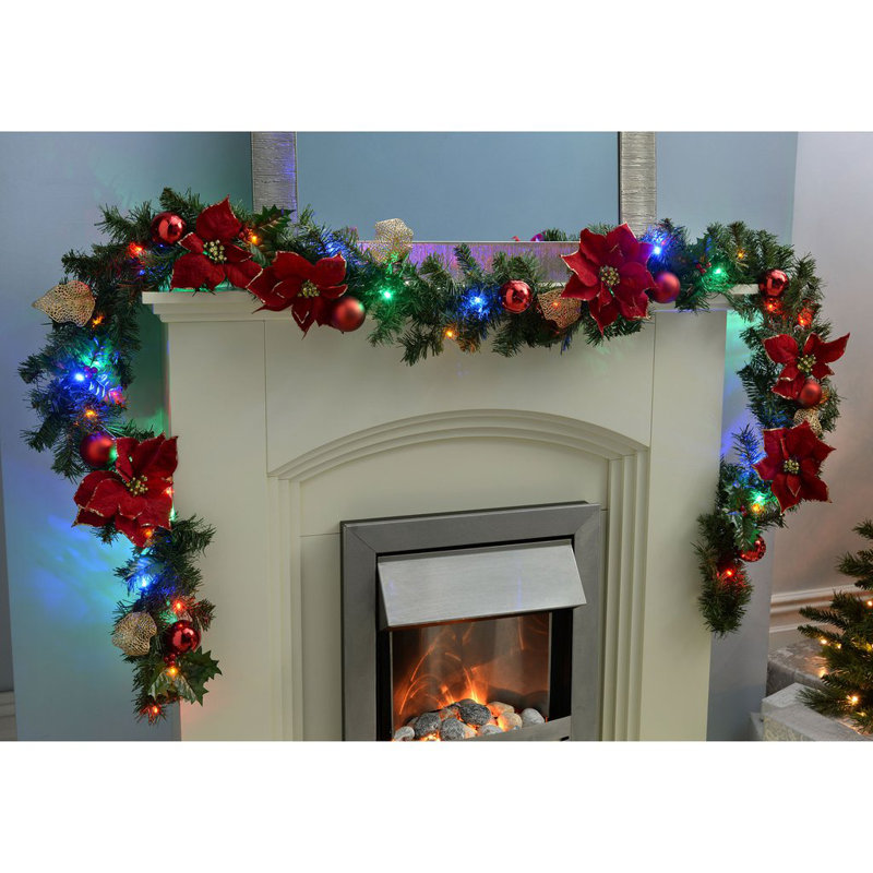 274cm Lighted Garland with Lights