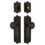 Nostalgic Warehouse Egg & Dart Entry Set with Deco Knob
