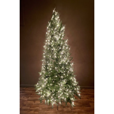 Jahnavi Lighted Pine Christmas Tree