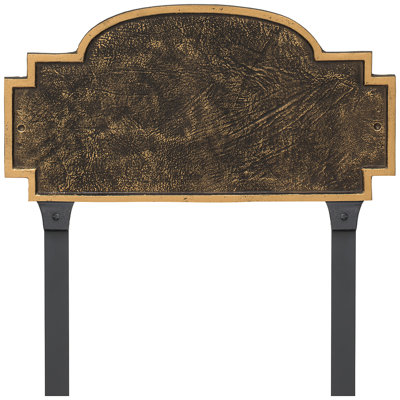 Chesterfield 2-Line Lawn Address Sign