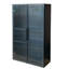 Armoire de rangement de salle de bain murale avec porte vitrée