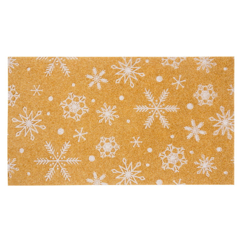 Raisa Non-Slip Floral Outdoor Doormat
