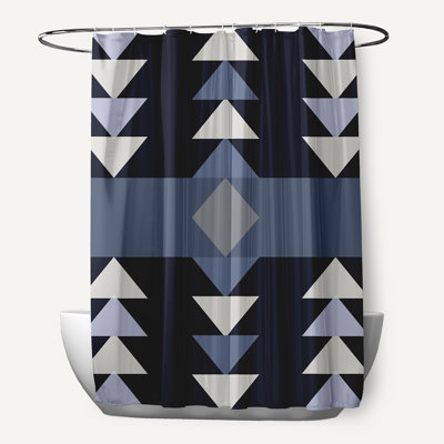 Collete Geometric Shower Curtain