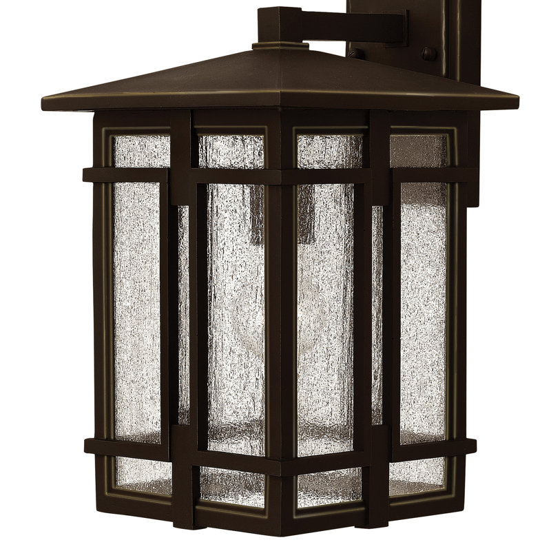 Tucker Outdoor Wall Lantern, 14.75" H x 9" W