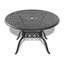 Table ronde 48,03 po et 4 chaises pivotantes - Aluminium, pour résister aux intempéries, jardin large et épais 5 pièces, corrosion, siège pivotant à 360 degrés-656286120