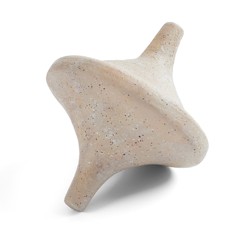 Gyro Decorative Sculpture, Beige
