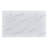 60" x 38" Glass With White Marble Design Dining Table