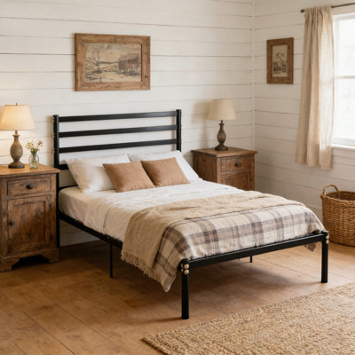 Twin Bed Frame Metal Platform Bed Frame
