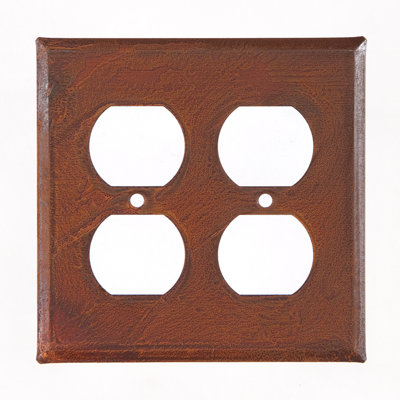 2-Gang Duplex Outlet Wall Plate