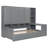 Wooden Daybed with 3 Storage Compartments, Desk, Side Cabinet and Shelves-39487390-39487391
