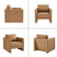 Fauteuil en similicuir-754850458