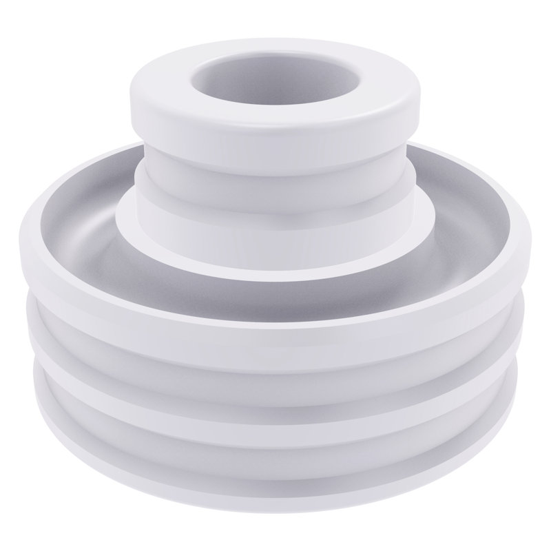 Photophore en laiton 1,75 po, Blanc mat