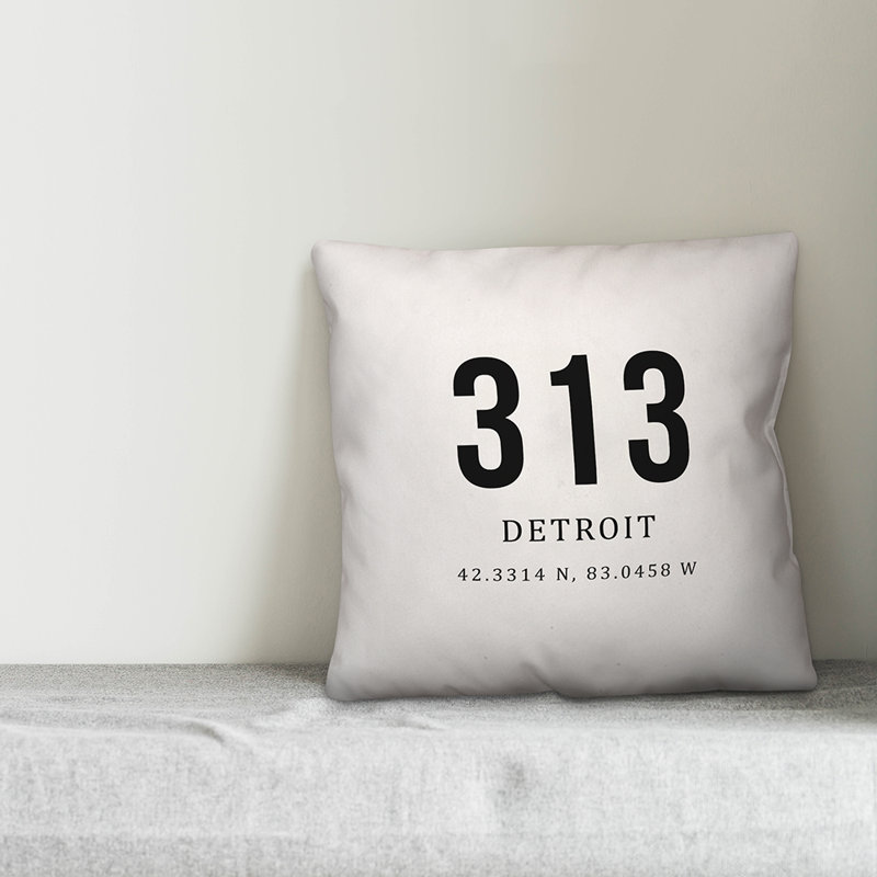 Outdoor Reversible Throw Pillow