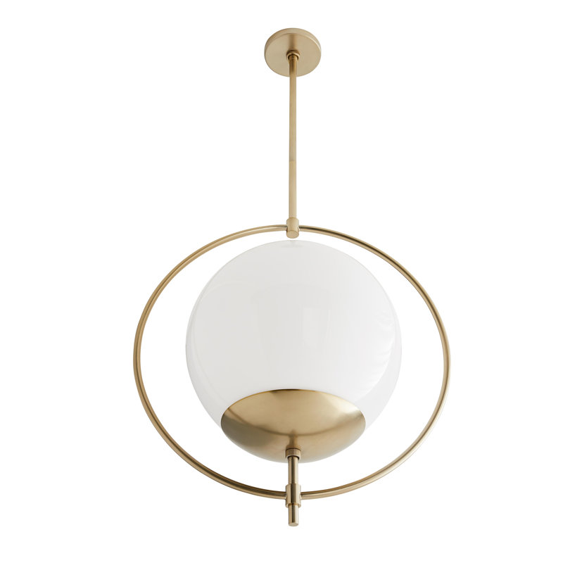 Volta 1 - Light Pendant, Heritage Brass