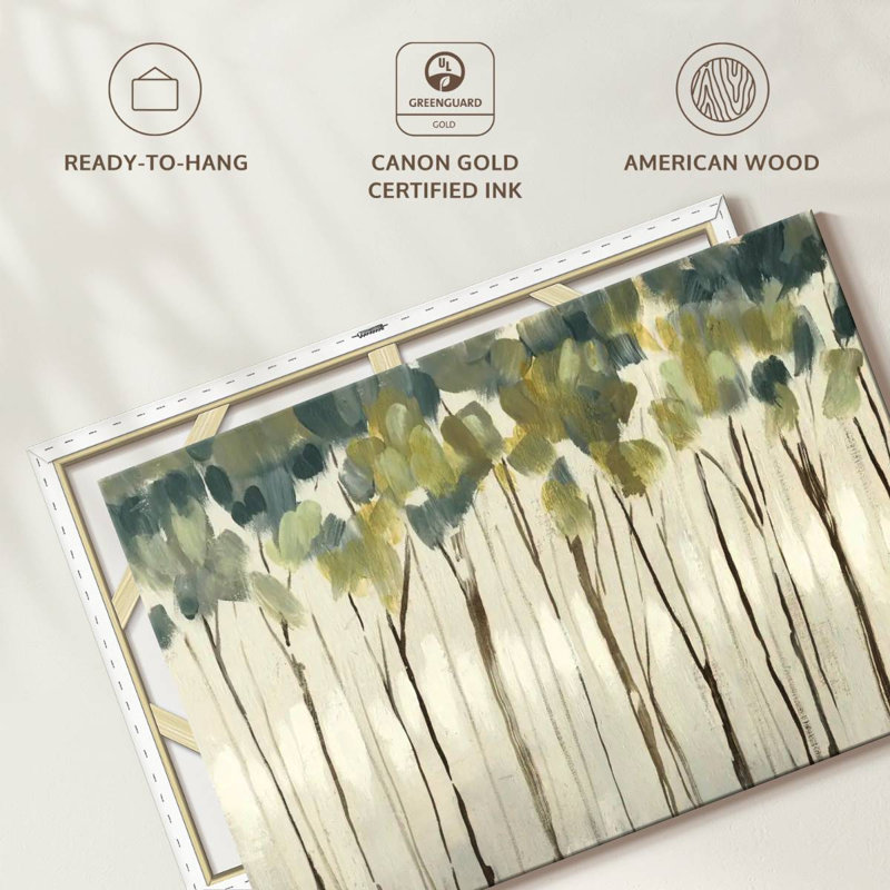 Avery Viridian Treeline I, 8" H x 12" W