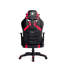 DIABLO CHAIRS Black/Red Executive Chair with Wheels