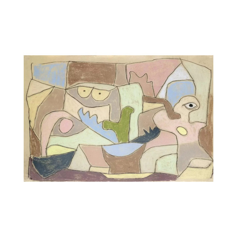 Also True Of Plants (Gilt Auch Fur Pflanzen) 1932 by Paul Klee - Wrapped Canvas Print