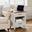4 Piece Farmhouse Coffee Table Set
