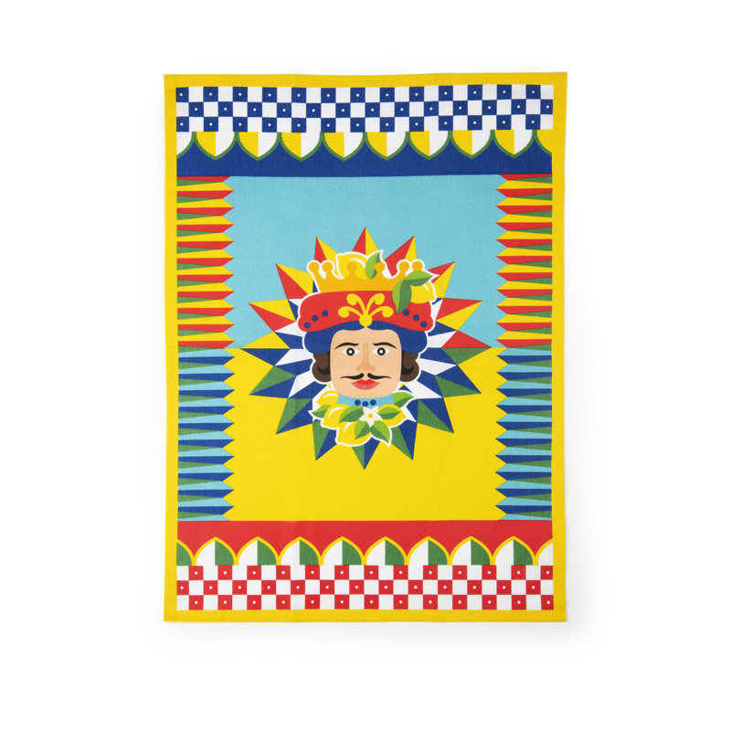 Sicilian Rhapsody Dish Cloth Kitchen Towel