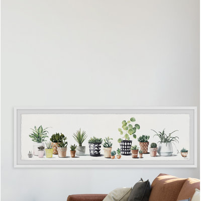 « Pots à losanges »-photo panoramique sur papier