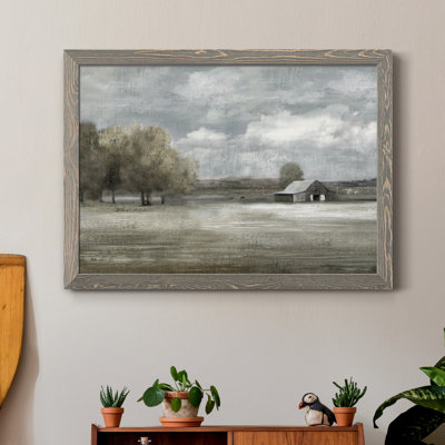 Country Quiet - Peinture sur toile encadrée