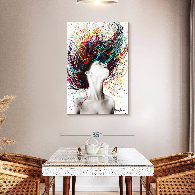Leisha Afterglow, 45" H x 30" W