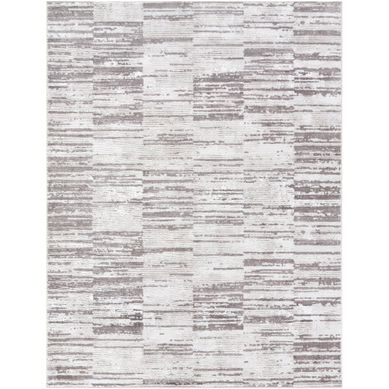 Striped Indoor Rug, Rectangle 7'10" x 10'