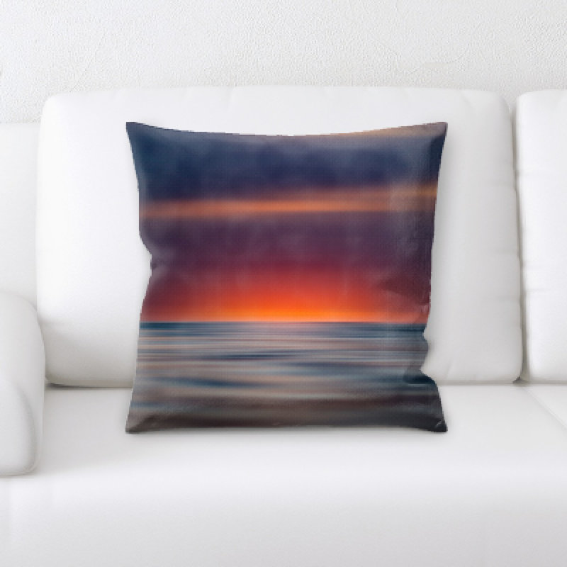 Housse et insert de coussin carré flouté