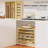 6 Tier Wooden Tray Dividers