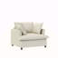 Module de canapé simple surdimensionné de 37 po pour canapé modulaire modulaire de 37 po, fauteuil en chenille à assise large avec coussins, canapé-lit moderne et confortable pour salon, appartement, chambre à coucher, 2 -935631709