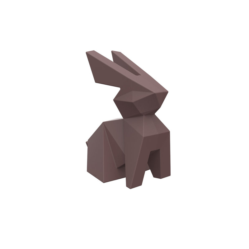 Rabbit Garden Statue, Garnet