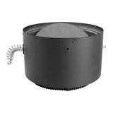 DuraVent 6 Inch DVL Double Wall Damper Section Stovetop Adapter
