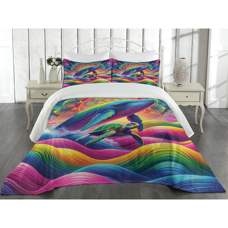 Polyester Coverlet, Queen Coverlet + 2 Standard Shams