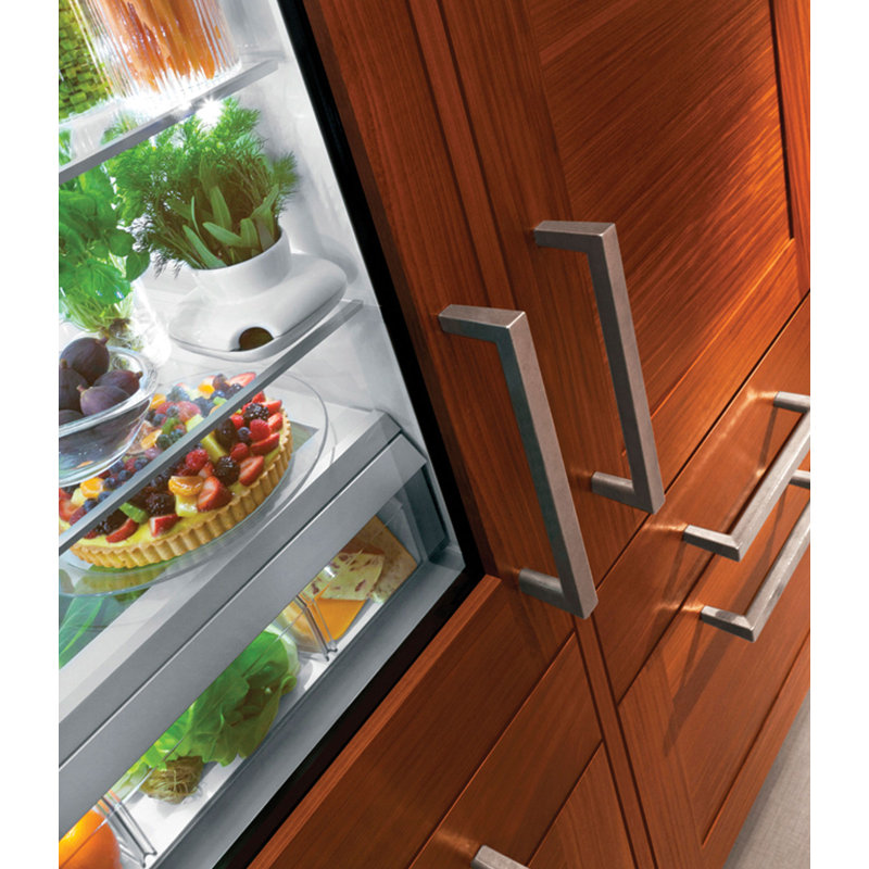 Rail Center to Center Cabinet Pull, White Bronze Light, 12"