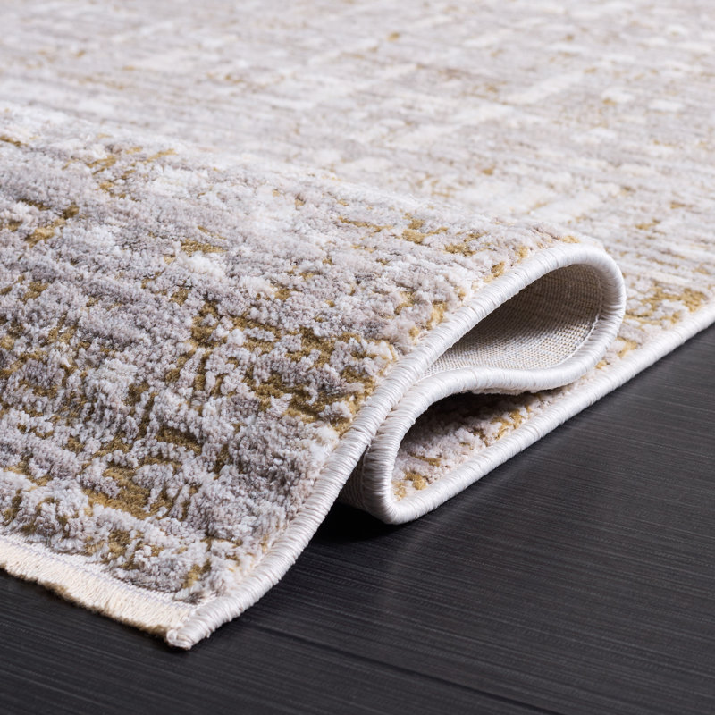 Garnet 402 Performance Abstract Rug, Rectangle 5'3" x 7'6"