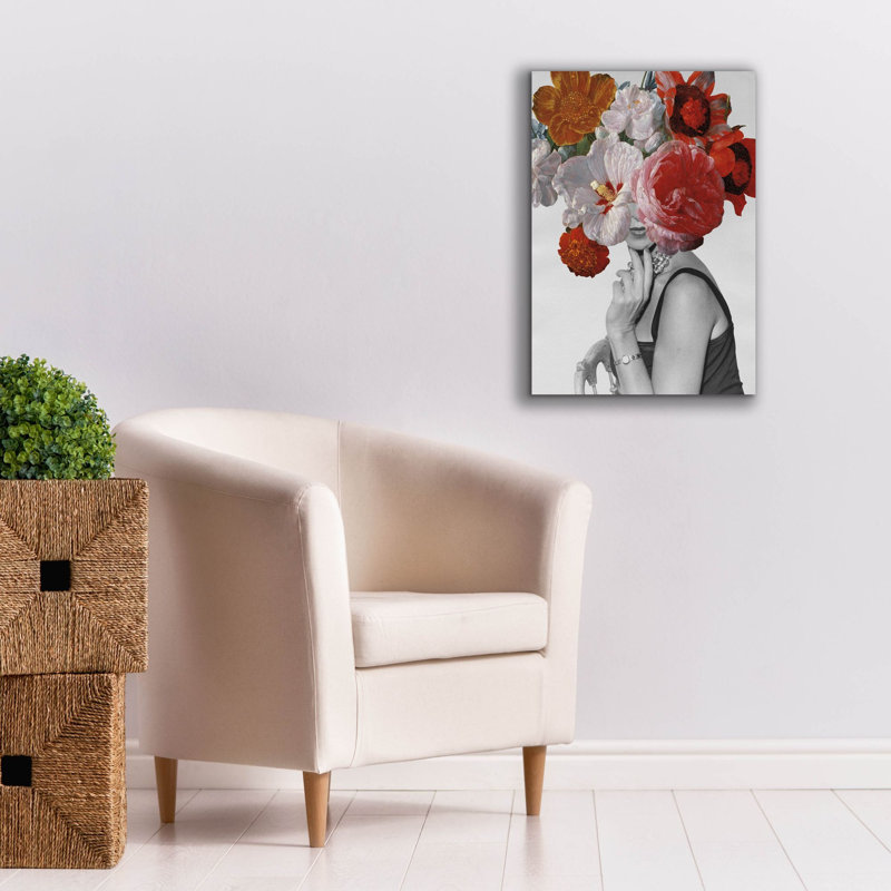 Toile épique Graffiti «Garden Party 2 C» par Wild Apple Portfolio, 18 po x 26 po, H 26 po x l 18 po