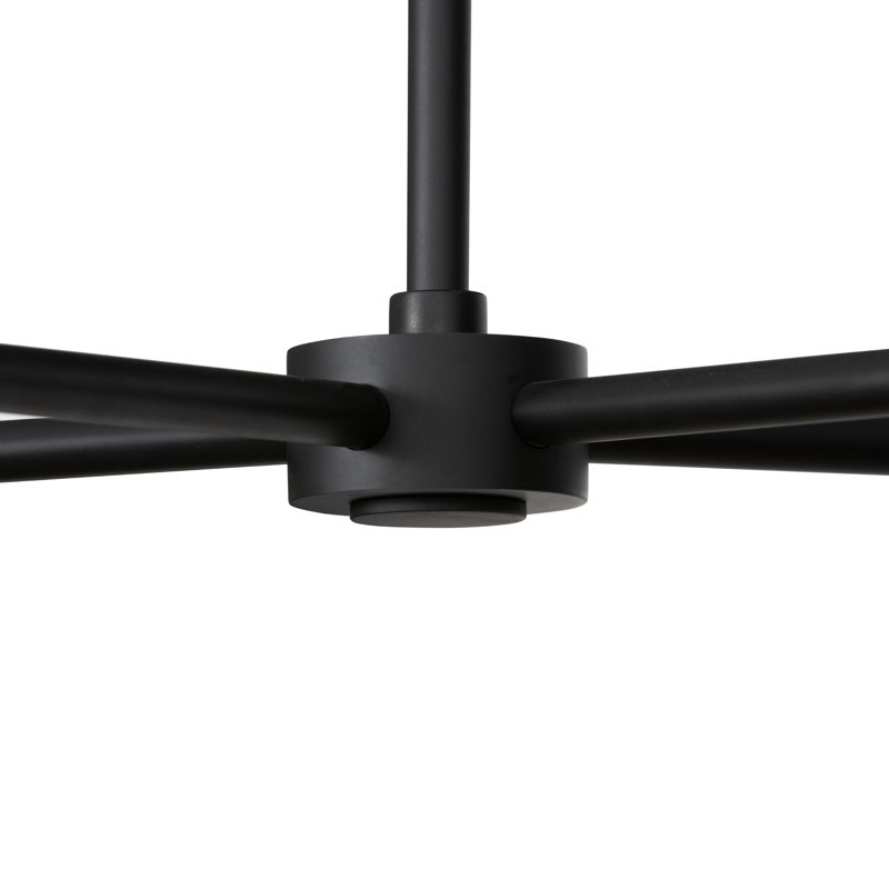 Cullen 5 - Light Chandelier, Black, Black