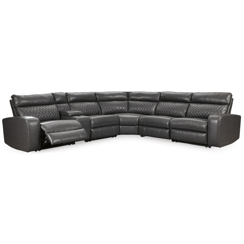 Canapé modulaire inclinable électrique 6 pièces Samperstone