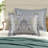 Oversized King Bedding Sets, Cotton Sateen Damask Comfort For Modern Home