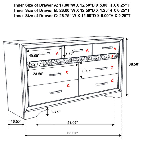 Dimensions du produit