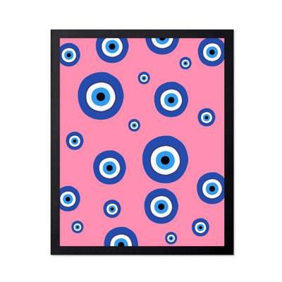 Motif traditionnel de mauvais œil